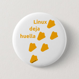 Macaron Rond 5 Cm pin linux