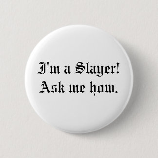 Macaron Rond 5 Cm Pin saki chamois de citation de tueur