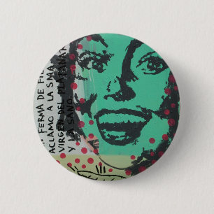 Macaron Rond 5 Cm Pin-up sans titre