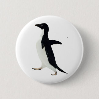 Macaron Rond 5 Cm Pingouin socialement maladroit