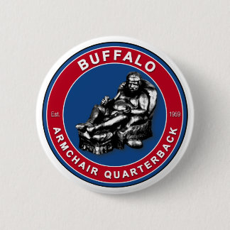 Macaron Rond 5 Cm Pins De Football Buffalo À Quarterback
