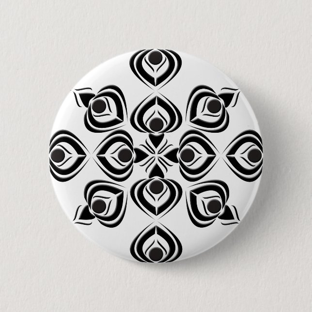 Macaron Rond 5 Cm Pique (Devant)