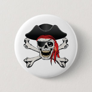 Macaron Rond 5 Cm Pirate