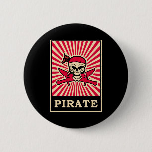Macaron Rond 5 Cm Pirate