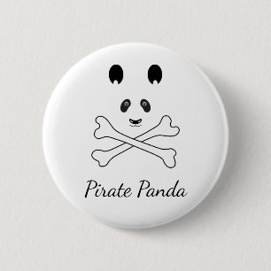 Macaron Rond 5 Cm Pirate de Panda