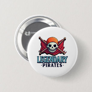 Macaron Rond 5 Cm Pirates légendaires
