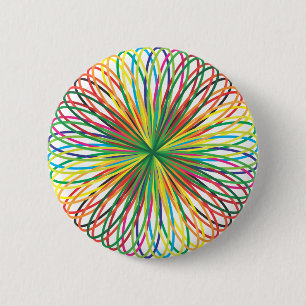 Macaron Rond 5 Cm Pissenlit Fou