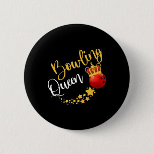 Macaron Rond 5 Cm Piste de Quilles Bowling Pins Reine des Joueurs Ca