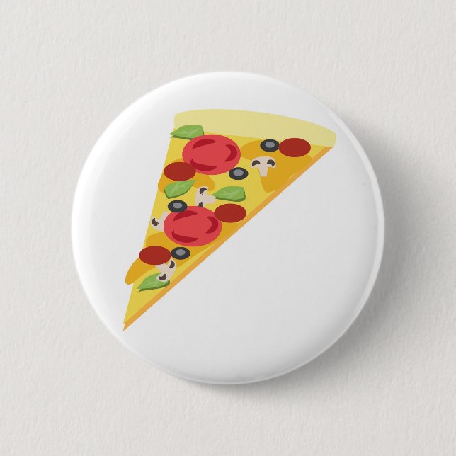 Macaron Rond 5 Cm Pizza (Devant)
