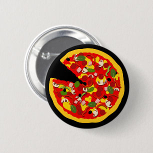 Macaron Rond 5 Cm Pizza Lover