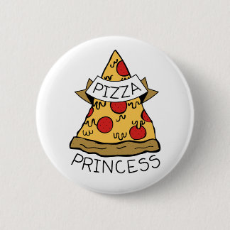 Macaron Rond 5 Cm Pizza Princess