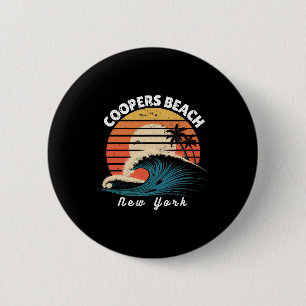 Macaron Rond 5 Cm Plage de Coopers New York Femmes Hommes Surfboardi