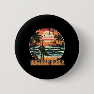 Macaron Rond 5 Cm Plage de Virginie _4