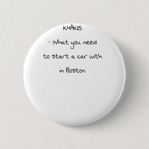 Macaron Rond 5 Cm Plaisanteries de Boston