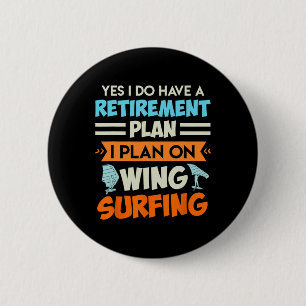 Macaron Rond 5 Cm Plan de retraite Wing Surfing Wing Foil Wing Foil