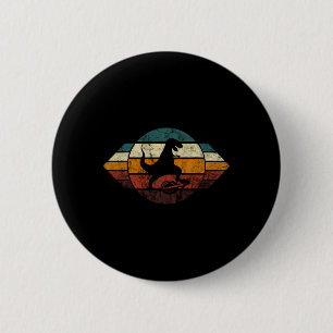 Macaron Rond 5 Cm Planche à roulettes électrique Vintage Retro Float