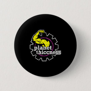 Macaron Rond 5 Cm Planète Épaisseur Gym Épaisseur Amusante Plaisante