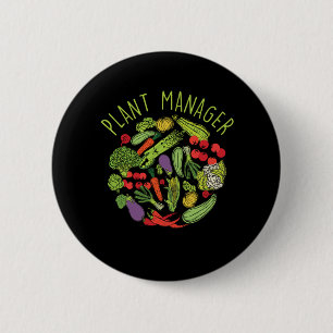 Macaron Rond 5 Cm Plante Manager Jardinage Fleurs Gardener Cadeau