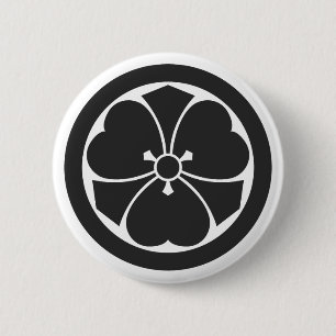 Macaron Rond 5 Cm plantes [Famille Crest]