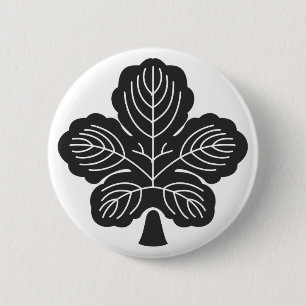 Macaron Rond 5 Cm plantes [Famille Crest]