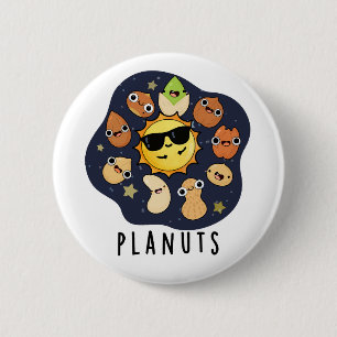 Macaron Rond 5 Cm Planuts Funny Astronomie Nuts Pun