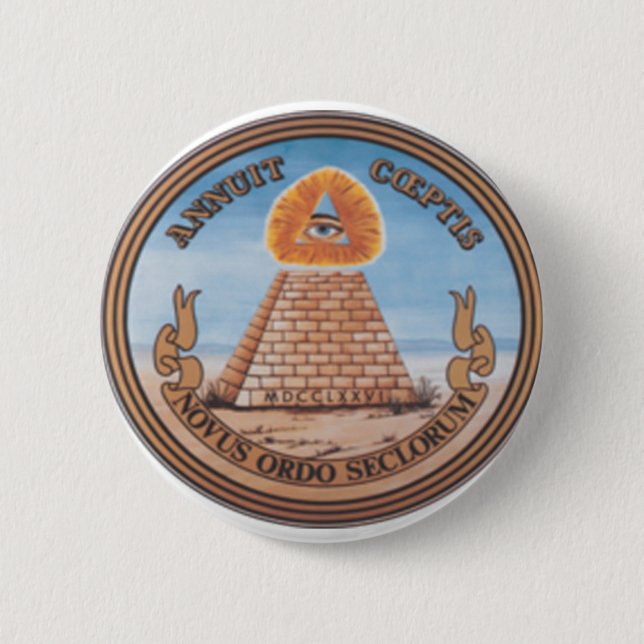 MACARON ROND 5 CM PLAQUES ILLUMINATIS (Devant)