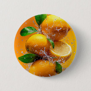 Macaron Rond 5 Cm Plat de citron
