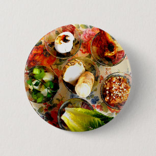 Macaron Rond 5 Cm Plat de Seder