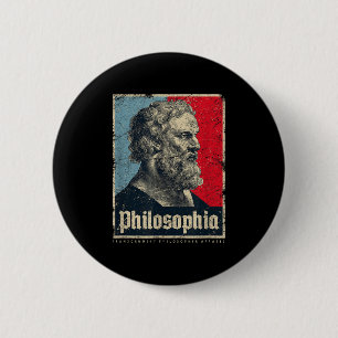 Macaron Rond 5 Cm Platon Philosophique Platos Philosophie grecque an