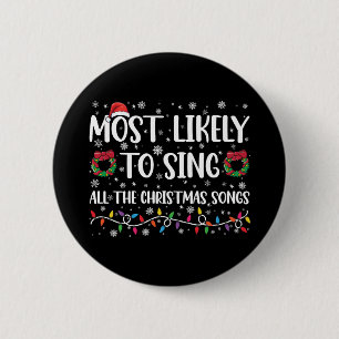 Macaron Rond 5 Cm Plus susceptible de chanter toutes les chansons de
