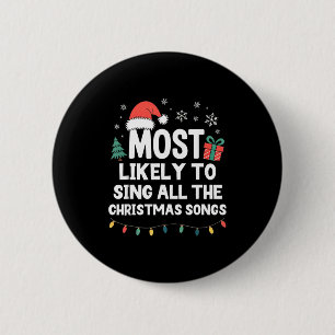 Macaron Rond 5 Cm Plus susceptible de chanter toutes les chansons de