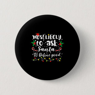Macaron Rond 5 Cm Plus susceptible de demander au Père Noël de défin