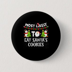 Macaron Rond 5 Cm Plus susceptible de manger les cookies de Santa fa
