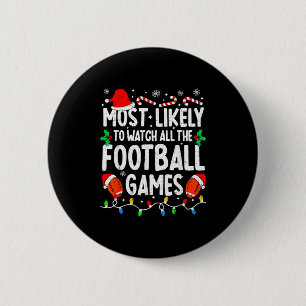 Macaron Rond 5 Cm Plus susceptible de regarder tous les matchs de fo