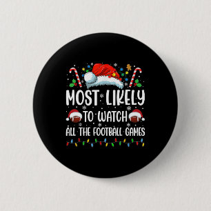 Macaron Rond 5 Cm Plus susceptible de regarder tous les matchs de fo