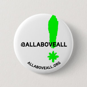 Macaron Rond 5 Cm Poignée/exclamation de gazouillement