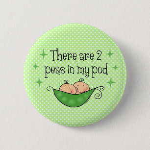 Macaron Rond 5 Cm Pois dans mes jumeaux de cosse