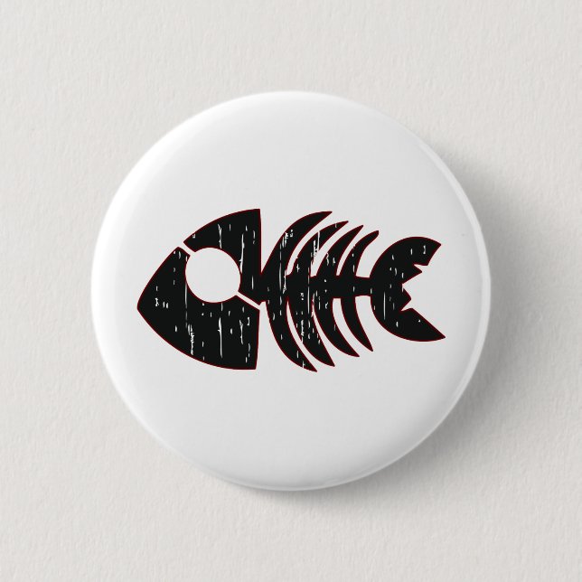 Macaron Rond 5 Cm Poisson (Devant)