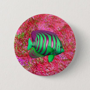 Macaron Rond 5 Cm Poisson
