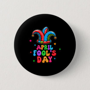 Macaron Rond 5 Cm Poisson d'avril 1er avril Farce Blague Cadeau drôl