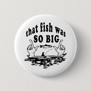 Macaron Rond 5 Cm poisson drôle
