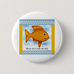 Macaron Rond 5 Cm Poisson rouge