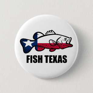 Macaron Rond 5 Cm Poisson Texas
