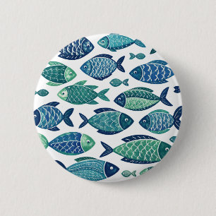Macaron Rond 5 Cm Poissons