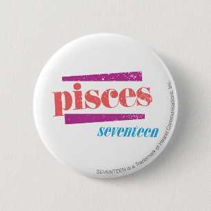 Macaron Rond 5 Cm Poissons LtPink
