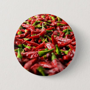 Macaron Rond 5 Cm Poivrons de piment