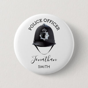 Macaron Rond 5 Cm Police Personnalisé