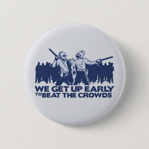 Macaron Rond 5 Cm police que nous nous levons tôt pour battre les