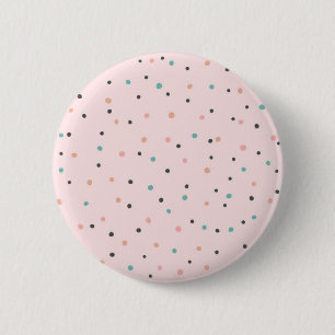 Macaron Rond 5 Cm Polka dot
