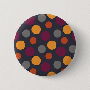 Macaron Rond 5 Cm Polka dot